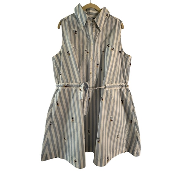Mickey Mouse Sleeveless Shirt Dress for Women by Tommy Hilfiger – Disney100 - Picture 6 of 9